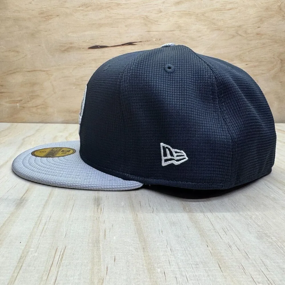 NEW New York Yankees New Era Navy 2025 Batting Practice 59FIFTY Fitted Hat Sz 8